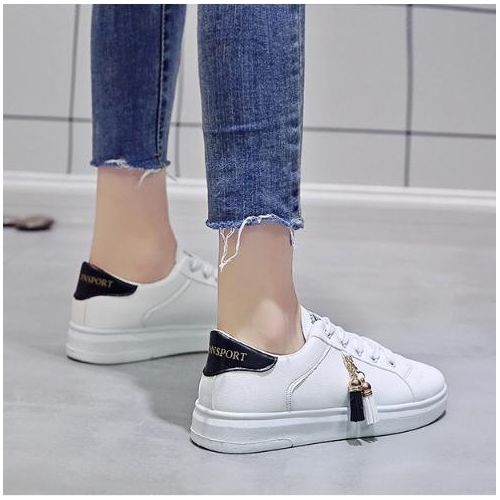 Women's Casual Sneakers - Rubber - White - EU 37-40